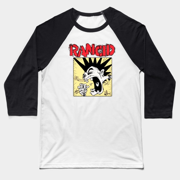 rancid Baseball T-Shirt by bambangbuta